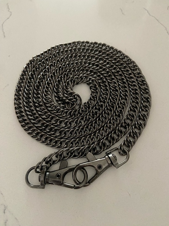 Other - Gun Metal Chain Purse Strap